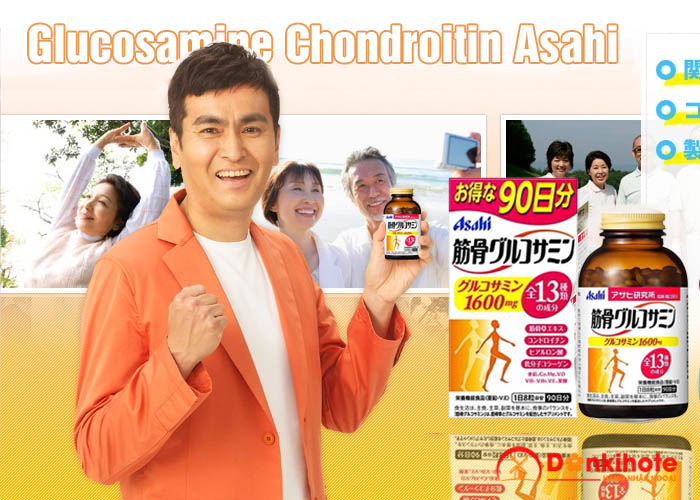 Thuốc xương khớp Glucosamine Chondroitin Asahi