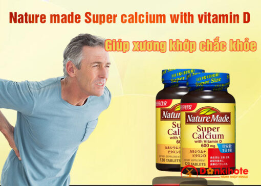 Viên uống Nature Made Super Calcium With Vitamin D