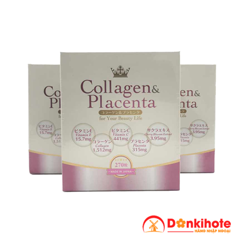 collagen placenta nhật bản