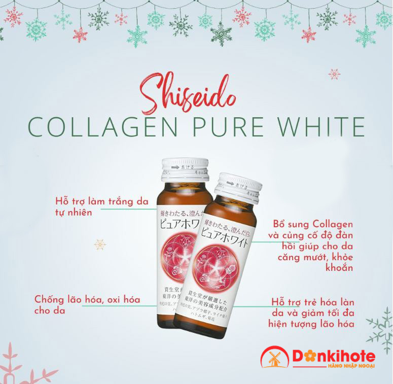 Công dụng collagen pure white