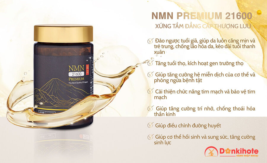 Công dụng NMN 21600 Premium