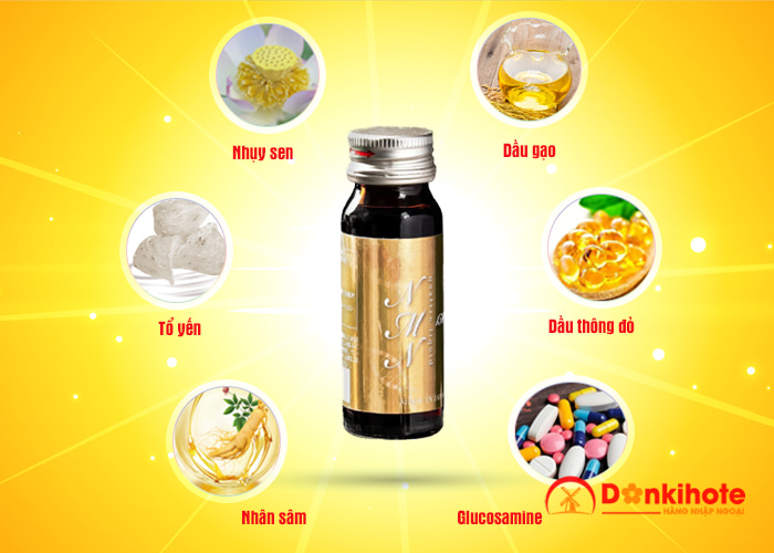 Nước uống NMN Quattro Liquid 15000 Nhật Bản Hộp 10 Chai