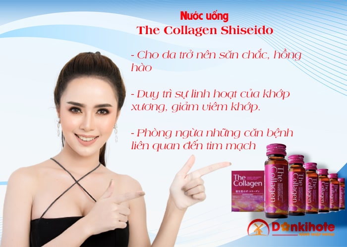 nước uống collagen shiseido