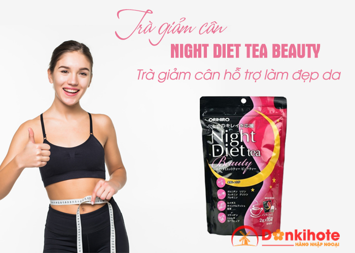 Trà giảm cân night diet tea beauty