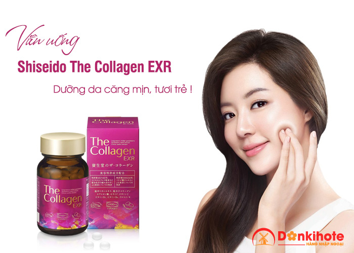Viên uống Shiseido The Collagen EXR