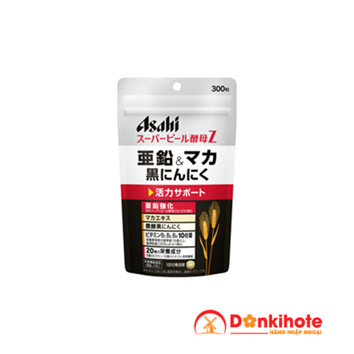 Viên uống tăng cường sinh lực Asahi tỏi đen