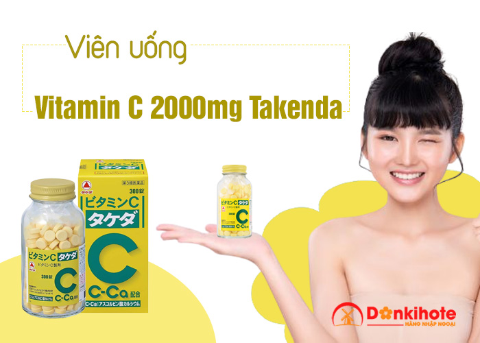 Viên uống Vitamin C Takeda