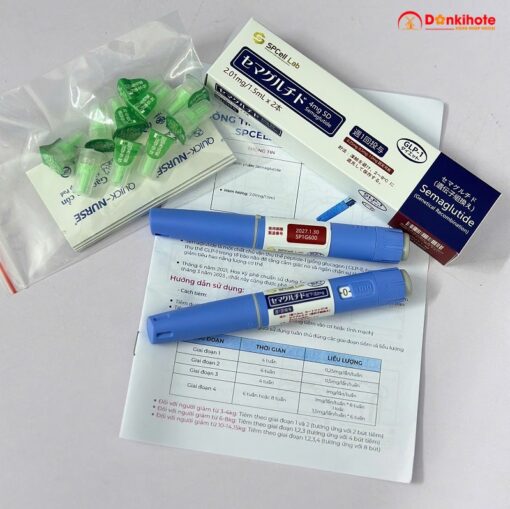 Lưu ý khi sử dụng bút tiêm giảm cân