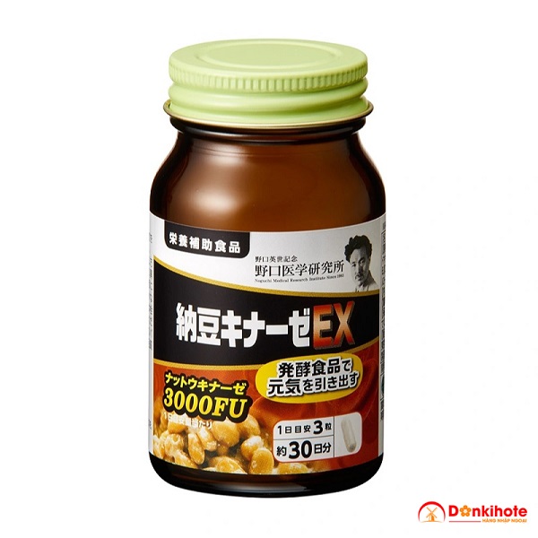 Viên phòng tai biến và đột quỵ Noguchi Nattokinase EX 3000FU hộp 90 viên có tốt không? Viên phòng tai biến và đột quỵ Noguchi Nattokinase EX 3000FU hộp 90 viên có tốt không?