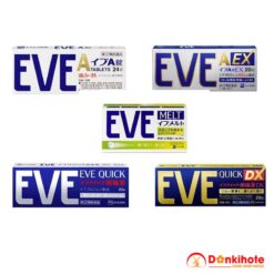 Viên uống giảm đau hạ sốt Eve Nhật