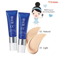 Giới thiệu kem trang điểm đa năng Kose Sekkisei White CC Cream của Nhật
