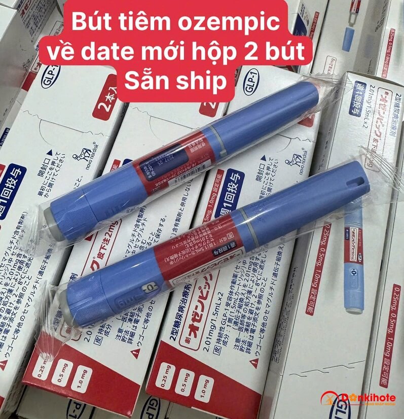 Bút tiêm giảm cân Ozempic GLP-1 SEMAGLUTIDE mua ở đâu chính hãng? Bút tiêm giảm cân Ozempic GLP-1 SEMAGLUTIDE mua ở đâu chính hãng?
