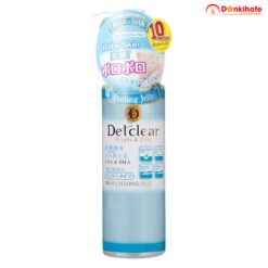 Giới thiệu tẩy tế bào chết Detclear Bright & Peel - xanh không mùi Chai 180ml
