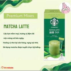 Bột Matcha Latte Starbucks Nhật Bản Premium Mixes