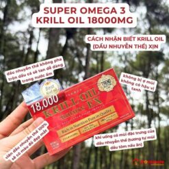 dầu nhuyễn thể Krill Oil Nature Ex 18,000mg Hayari