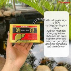Viên giải rượu Shuen Nhật Bản Hộp 30 gói