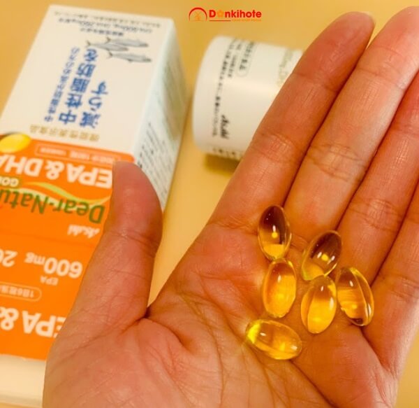 Hướng dẫn sử dụng viên uống bổ não Asahi Dear-Natura DHA 500mg Nhật Bản