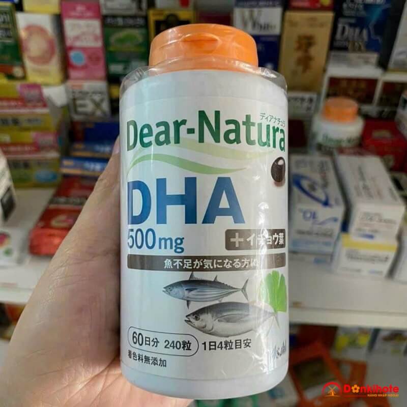 Viên uống bổ não Asahi Dear-Natura DHA có tốt không?