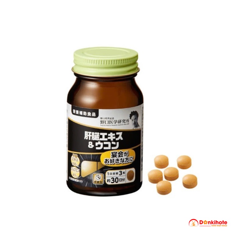 Bổ gan Noguchi Liver Extract & Turmeric của Nhật Bản Bổ gan Noguchi Liver Extract & Turmeric của Nhật Bản