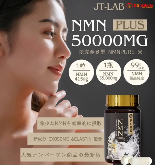 Viên uống NMN 50000Plus JT-LAB của Nhật Bản Viên uống NMN 50000Plus JT-LAB của Nhật Bản